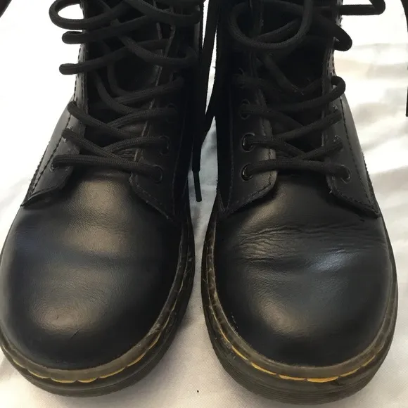 Dr. Martens Zavala Big Kid Combat Boot Size 2