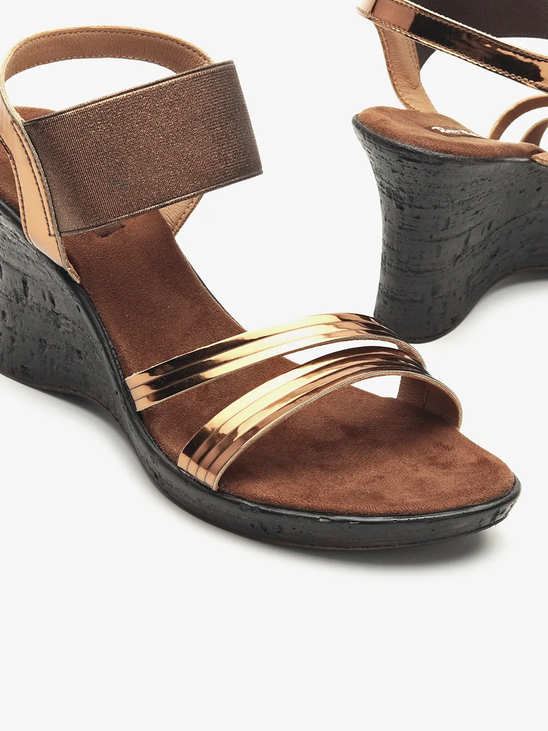 Enchanting Pullon Strap Wedges