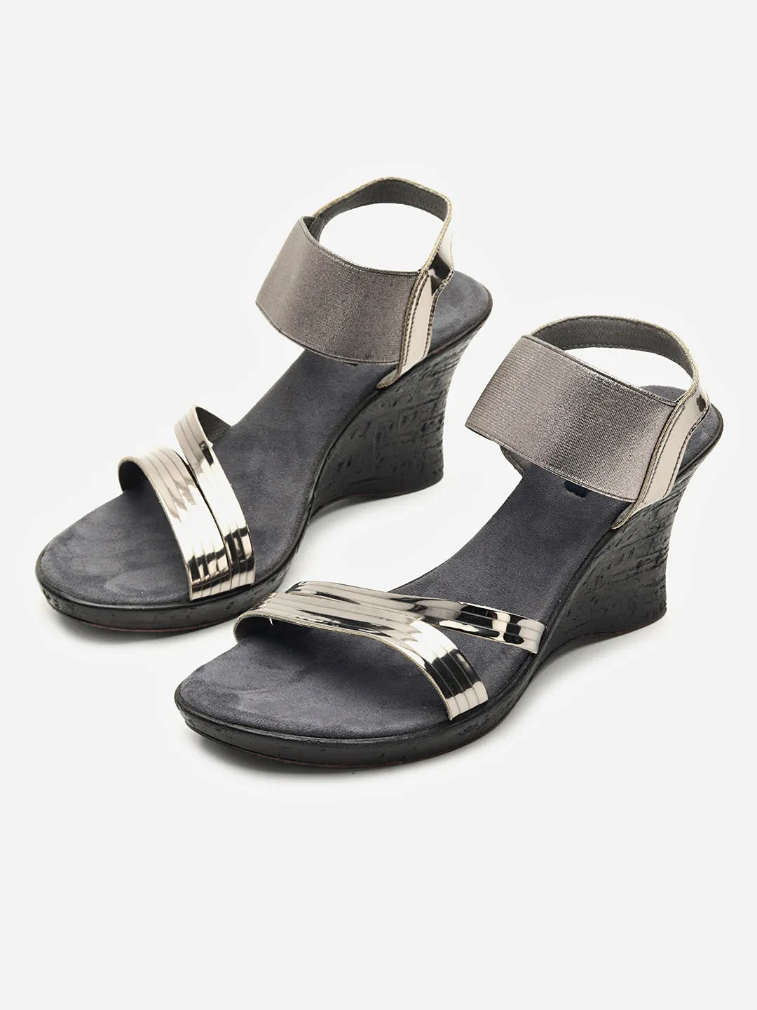 Enchanting Pullon Strap Wedges