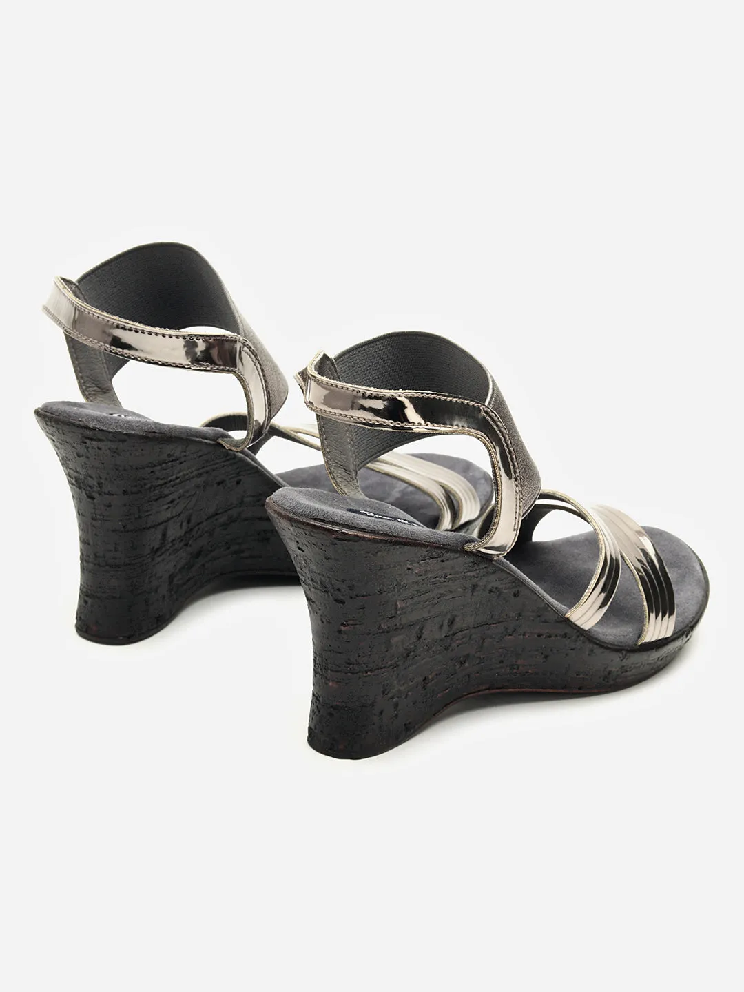 Enchanting Pullon Strap Wedges