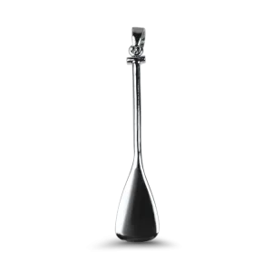 Estate 14K White Gold Boat Oar Pendant
