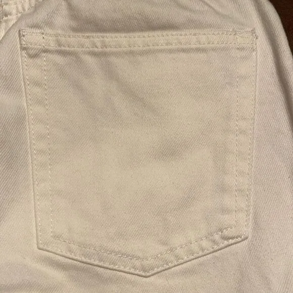 Everlane Women’s The 90s Cheeky Straight Jean in bone Size 25 NWT