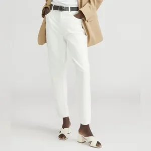 Everlane Women’s The 90s Cheeky Straight Jean in bone Size 25 NWT