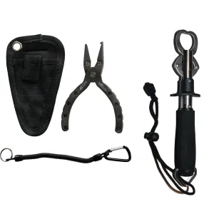 Fishing Pliers   Stainless Lip Grip Package Deal