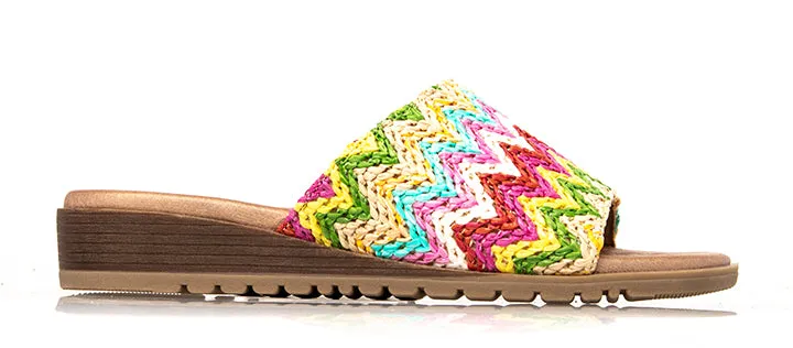 Ganni Bright Multi Slides