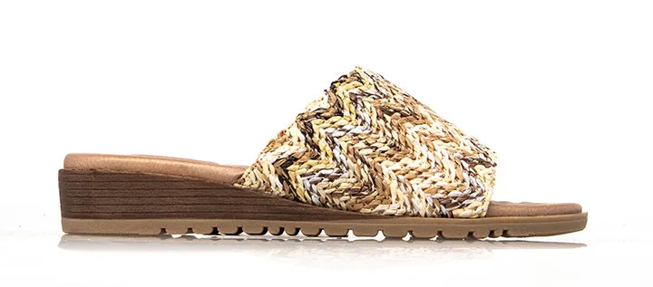 Ganni Natural Multi Slides