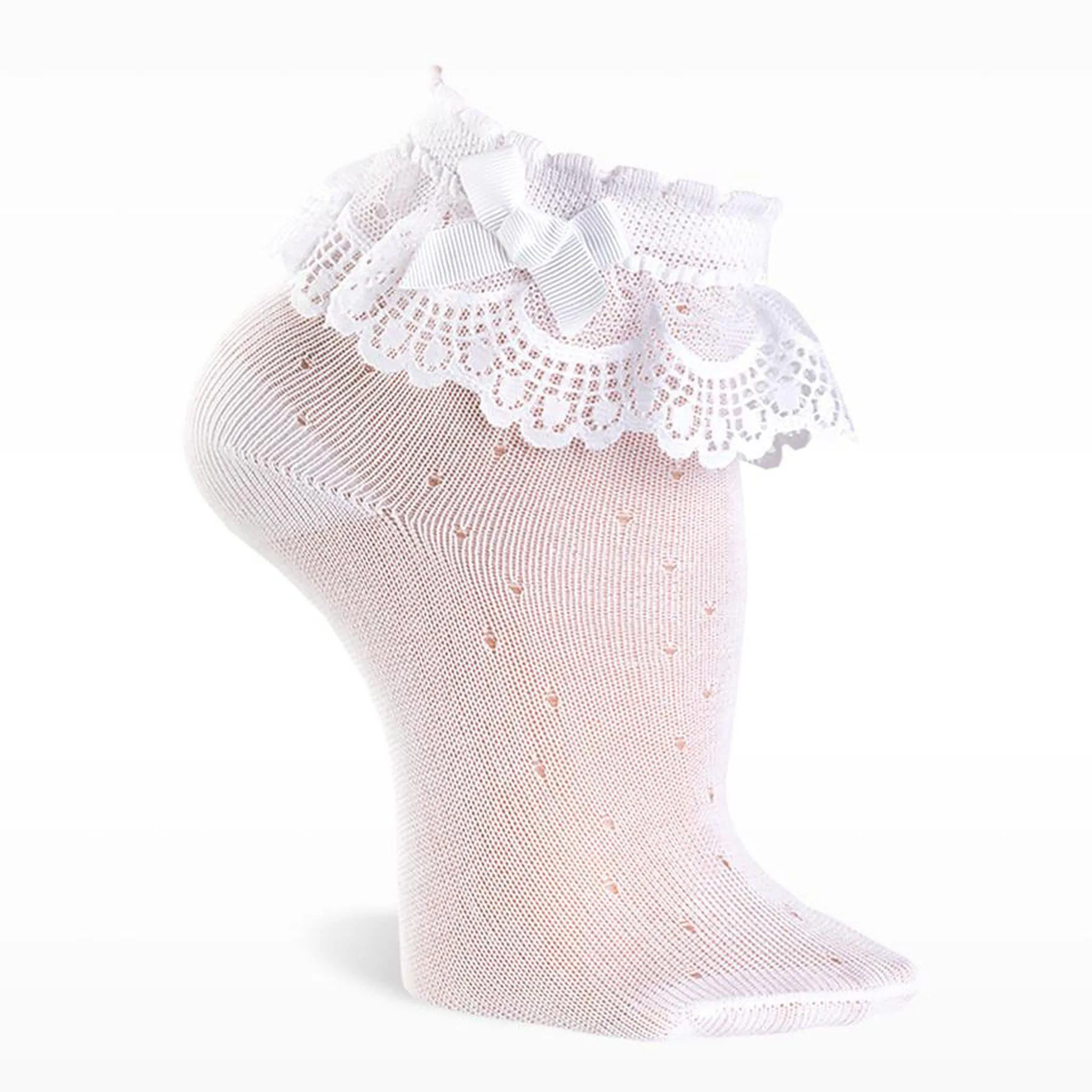 Girls frill ankle socks