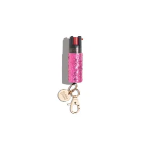 Glitter Pepper Spray in Pink