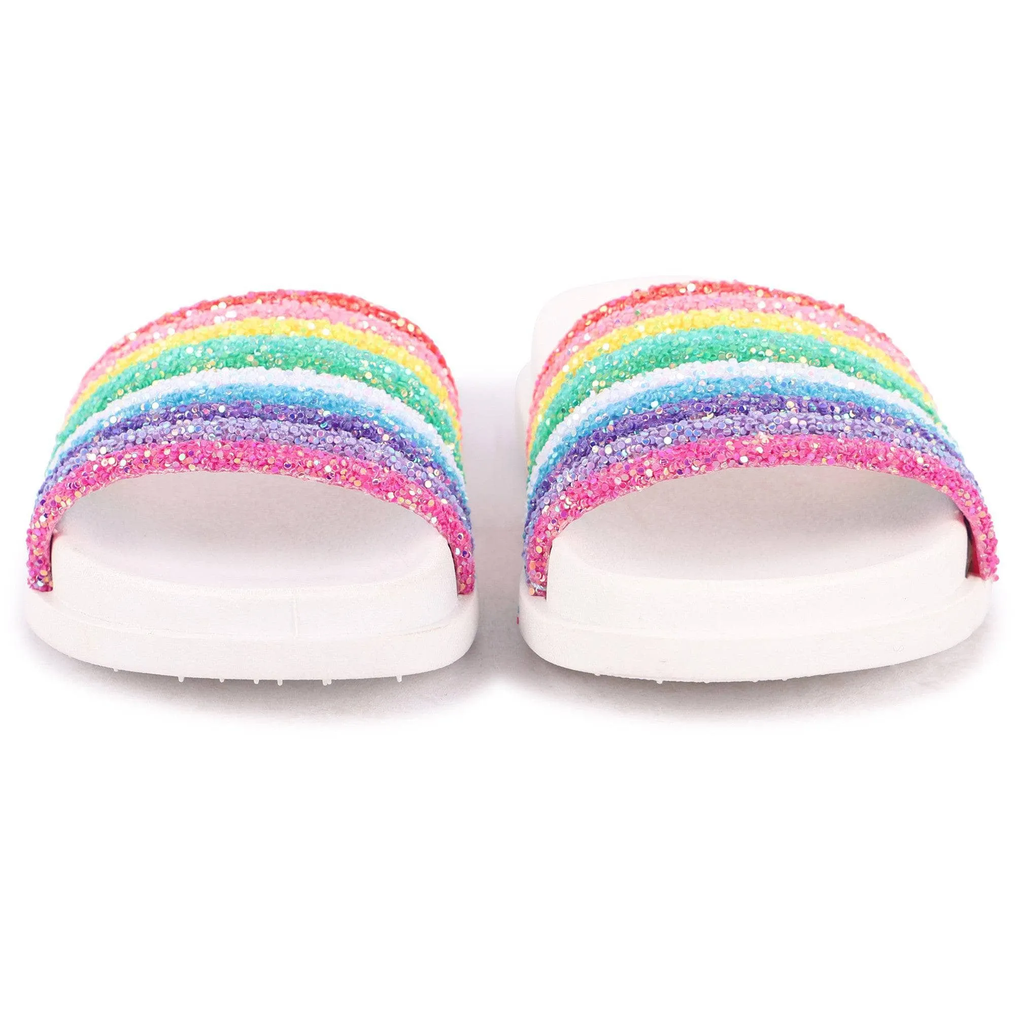 Glitter Rainbow Slides