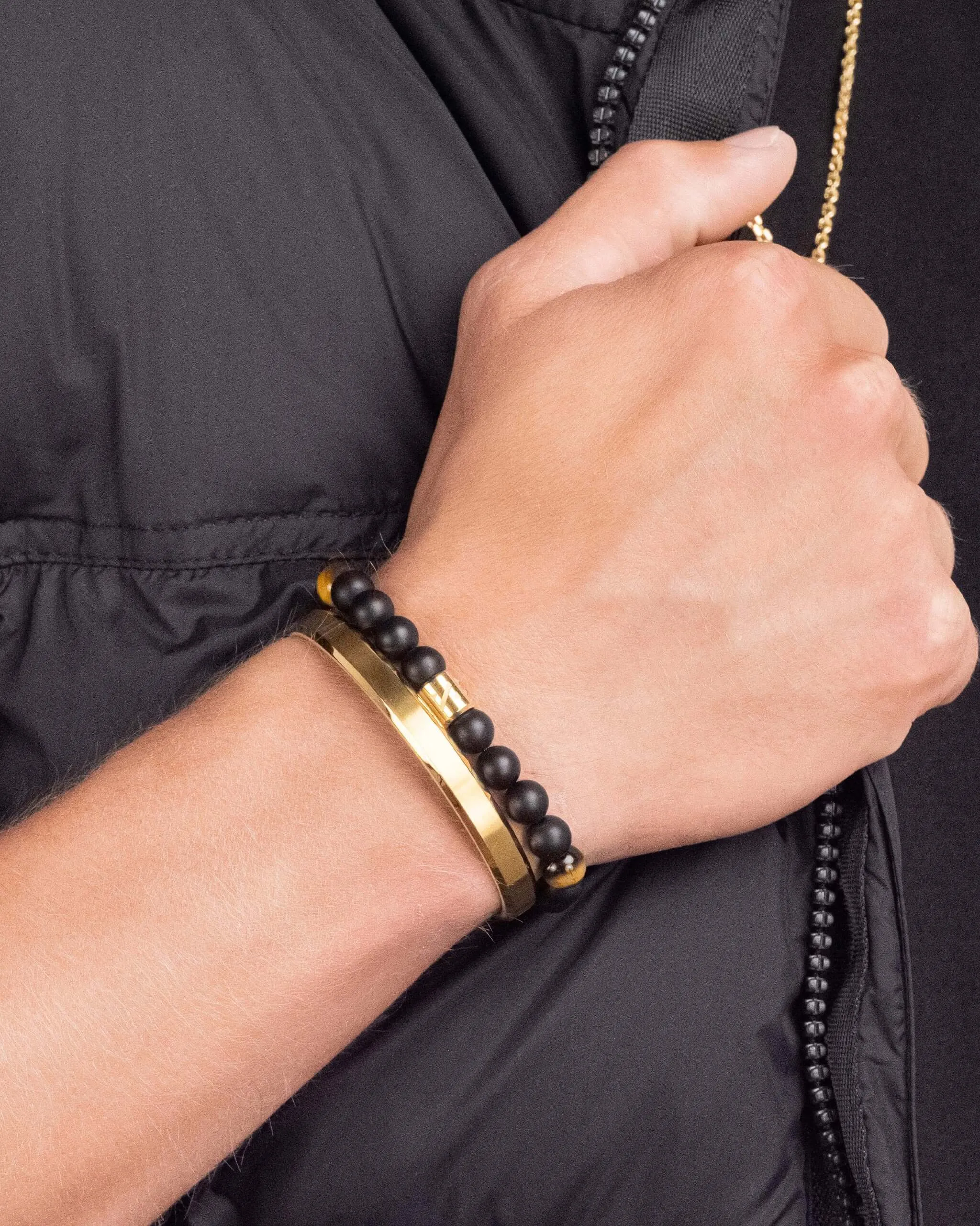 Gold Bracelet Stack