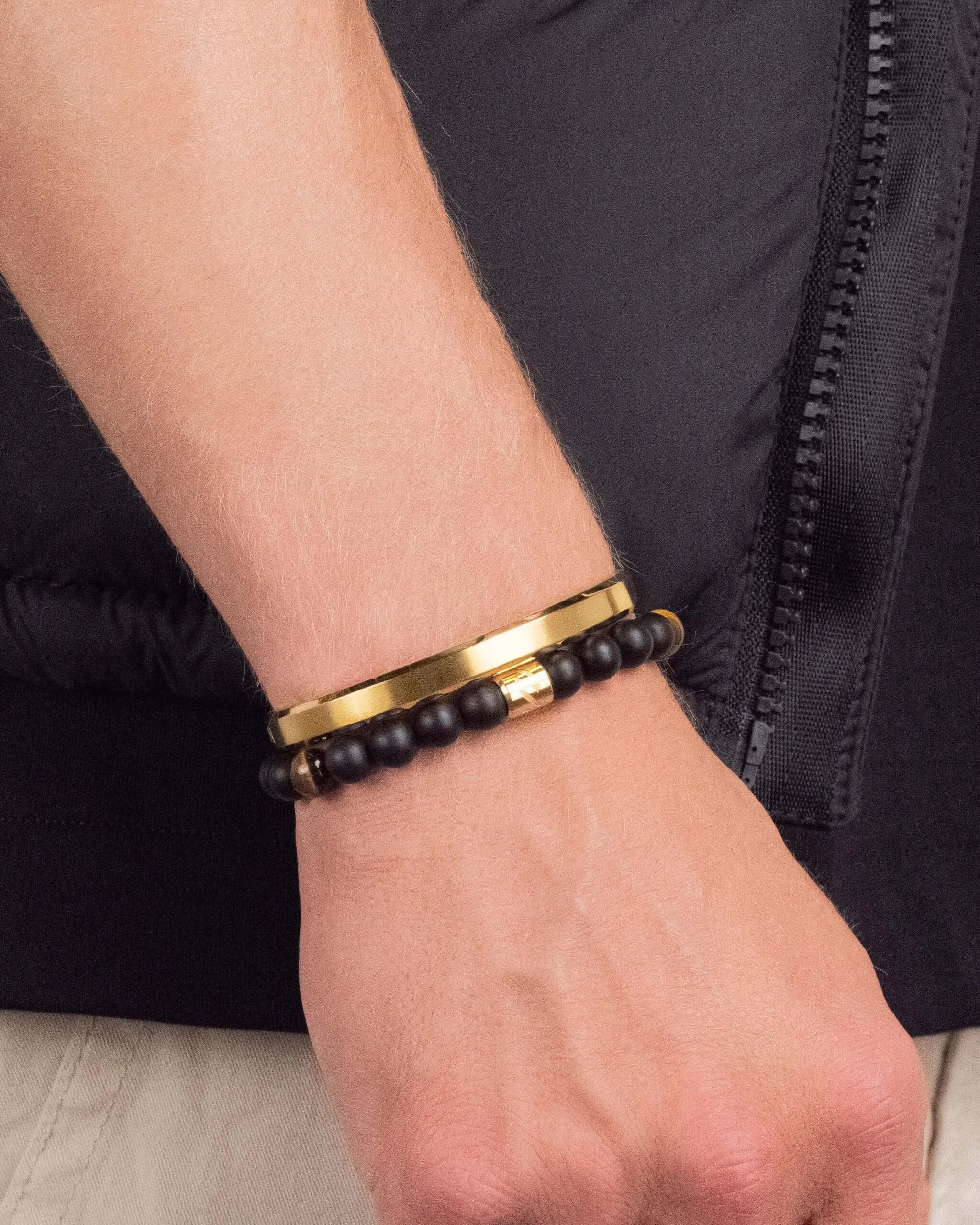 Gold Bracelet Stack