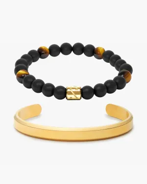 Gold Bracelet Stack