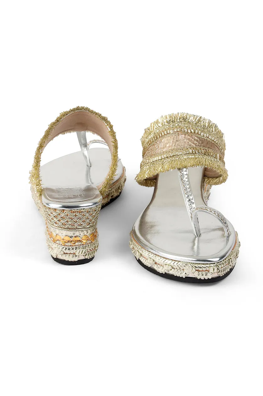 Gota Border Low K Wedge Gold
