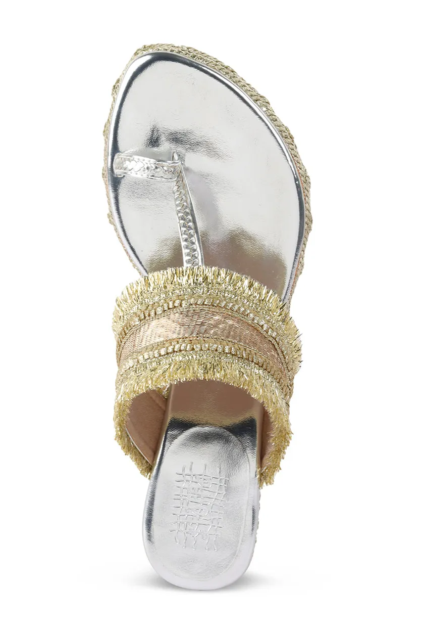 Gota Border Low K Wedge Gold