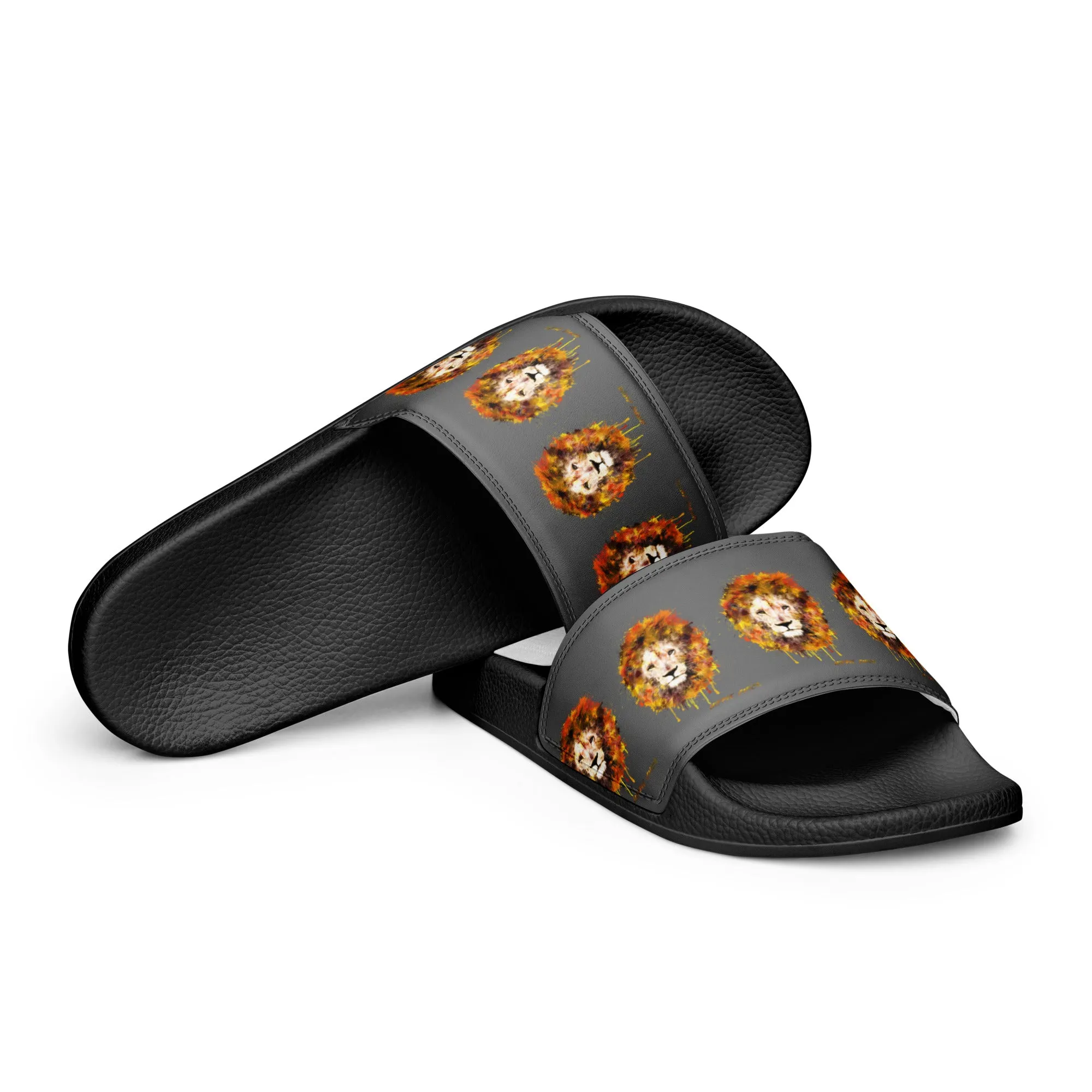 Gray Women's Slides