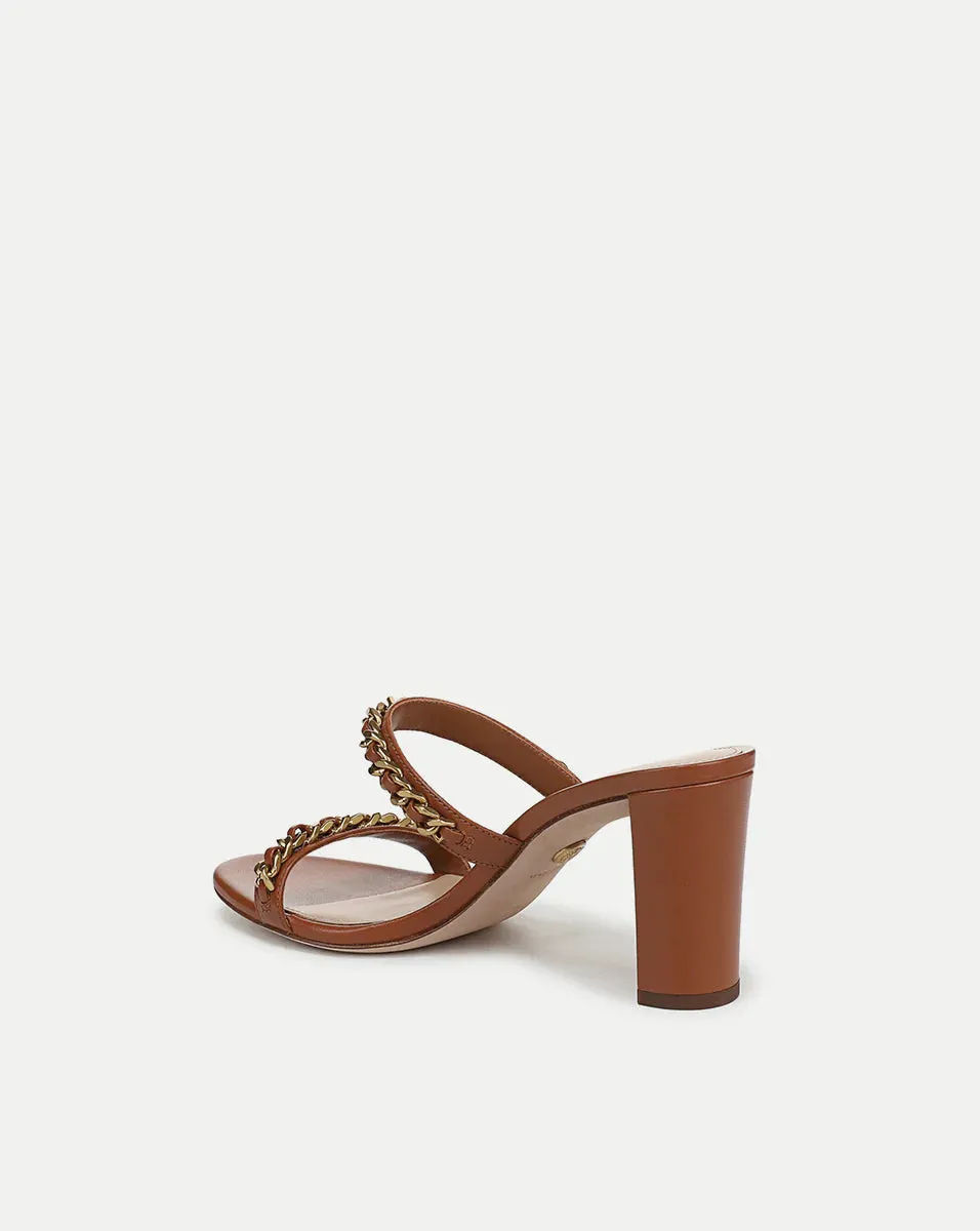 Gretchen Chain-Link Sandal - Honey