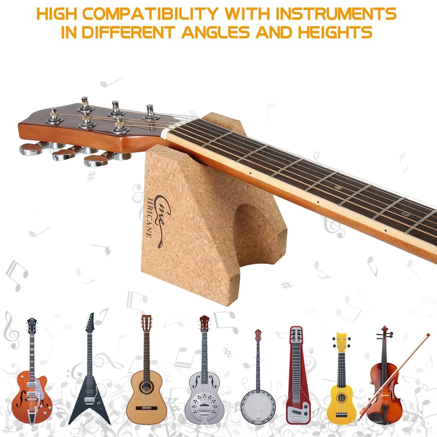 Guitar Neck Rest, Guitar Neck Cradle Support Pillow for String Instrument