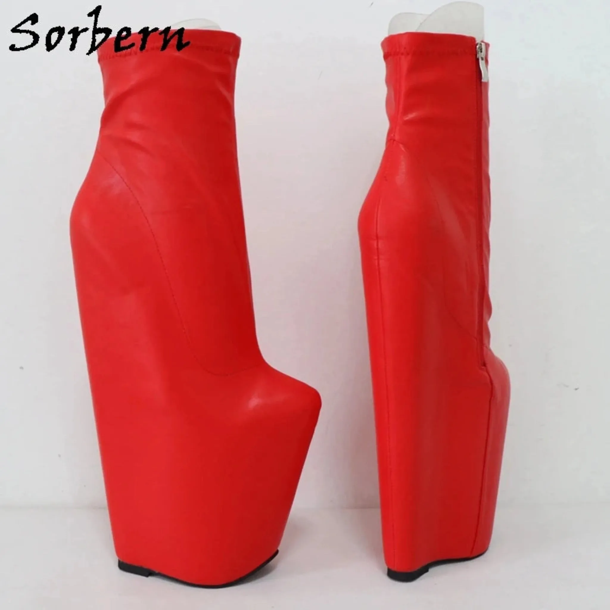 Handmade Wedge Heels Boots