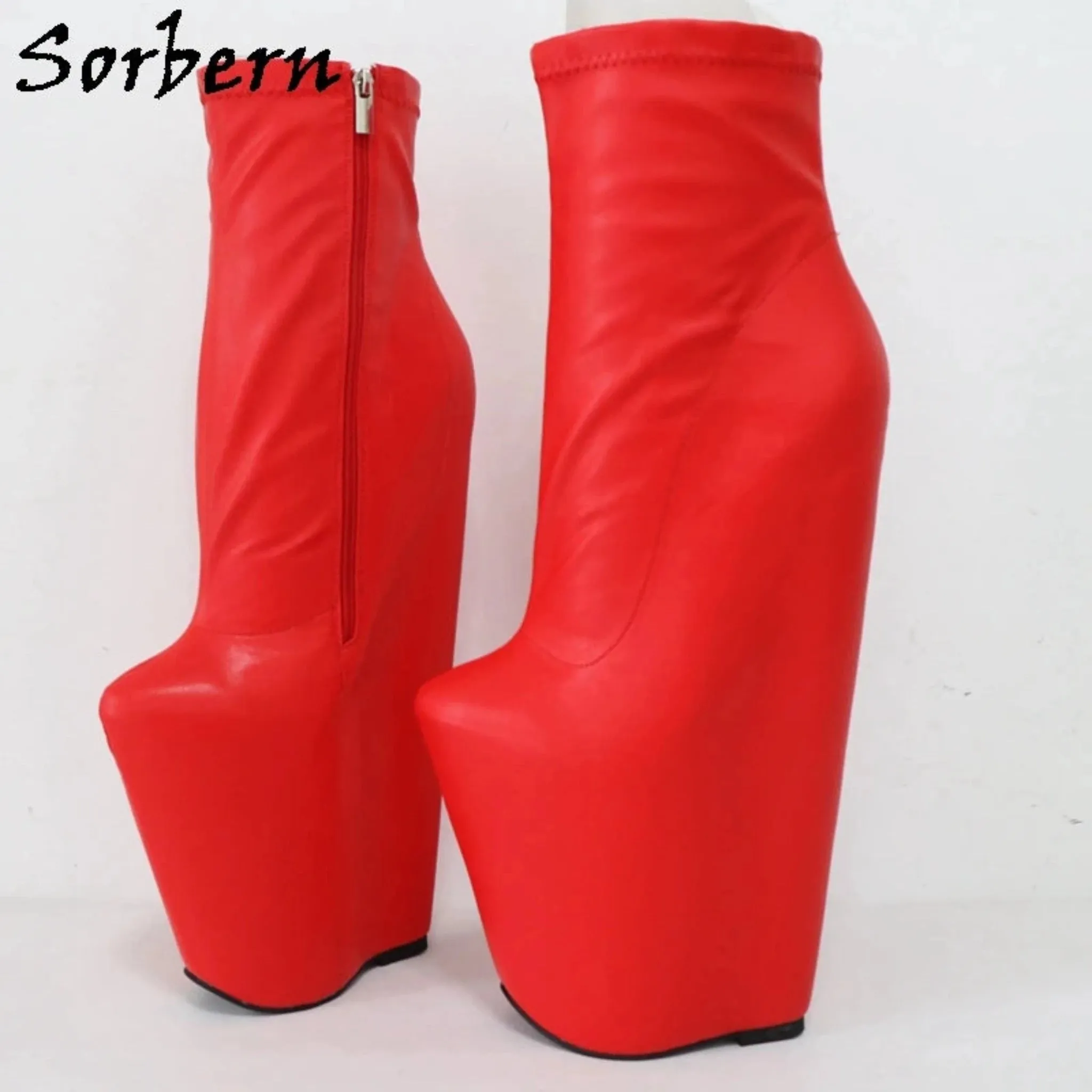 Handmade Wedge Heels Boots
