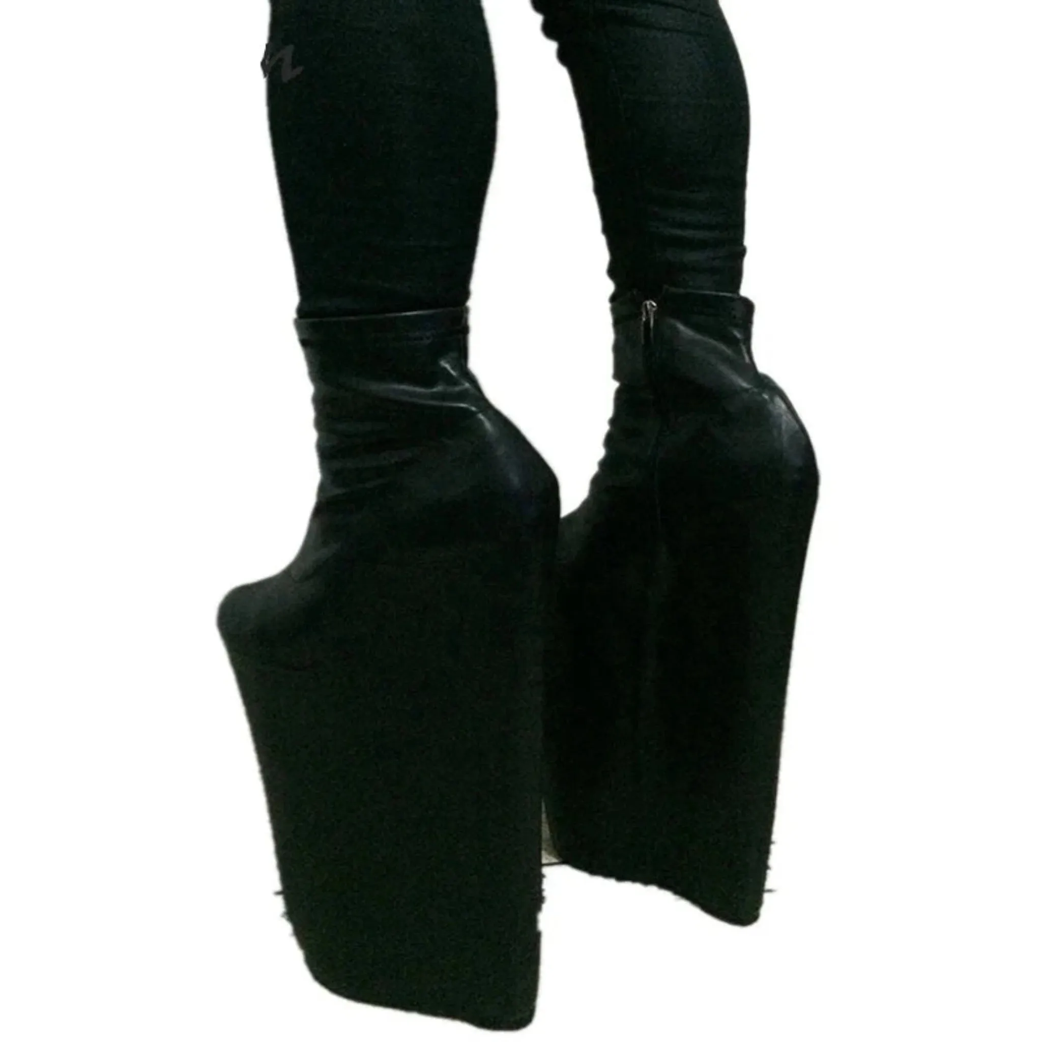 Handmade Wedge Heels Boots