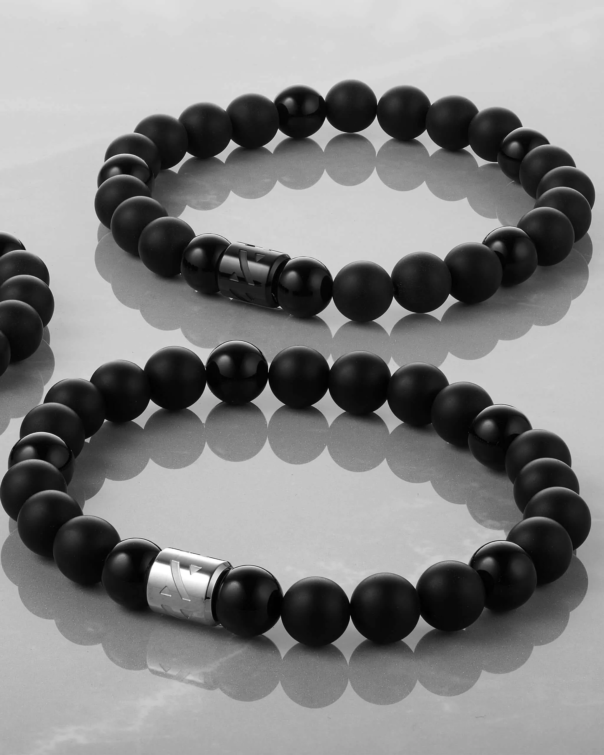 Hidden Hills Beaded Bracelet - Black