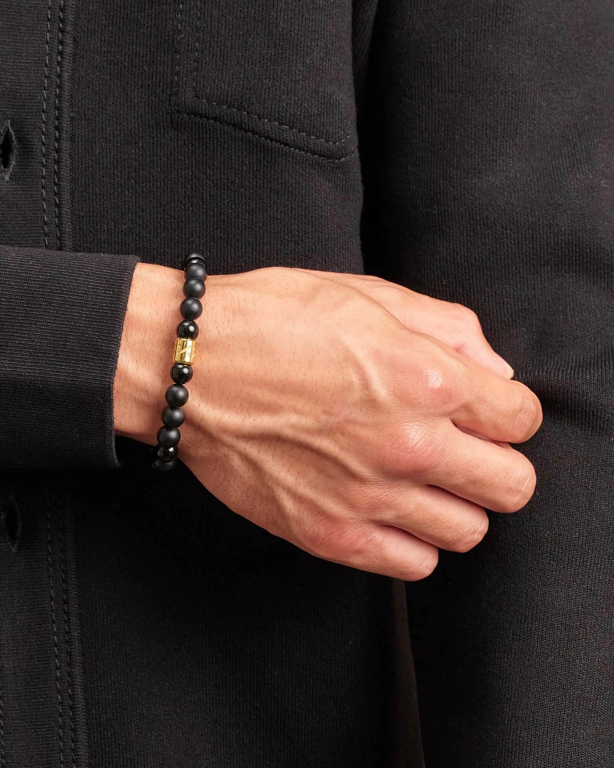 Hidden Hills Beaded Bracelet - Gold