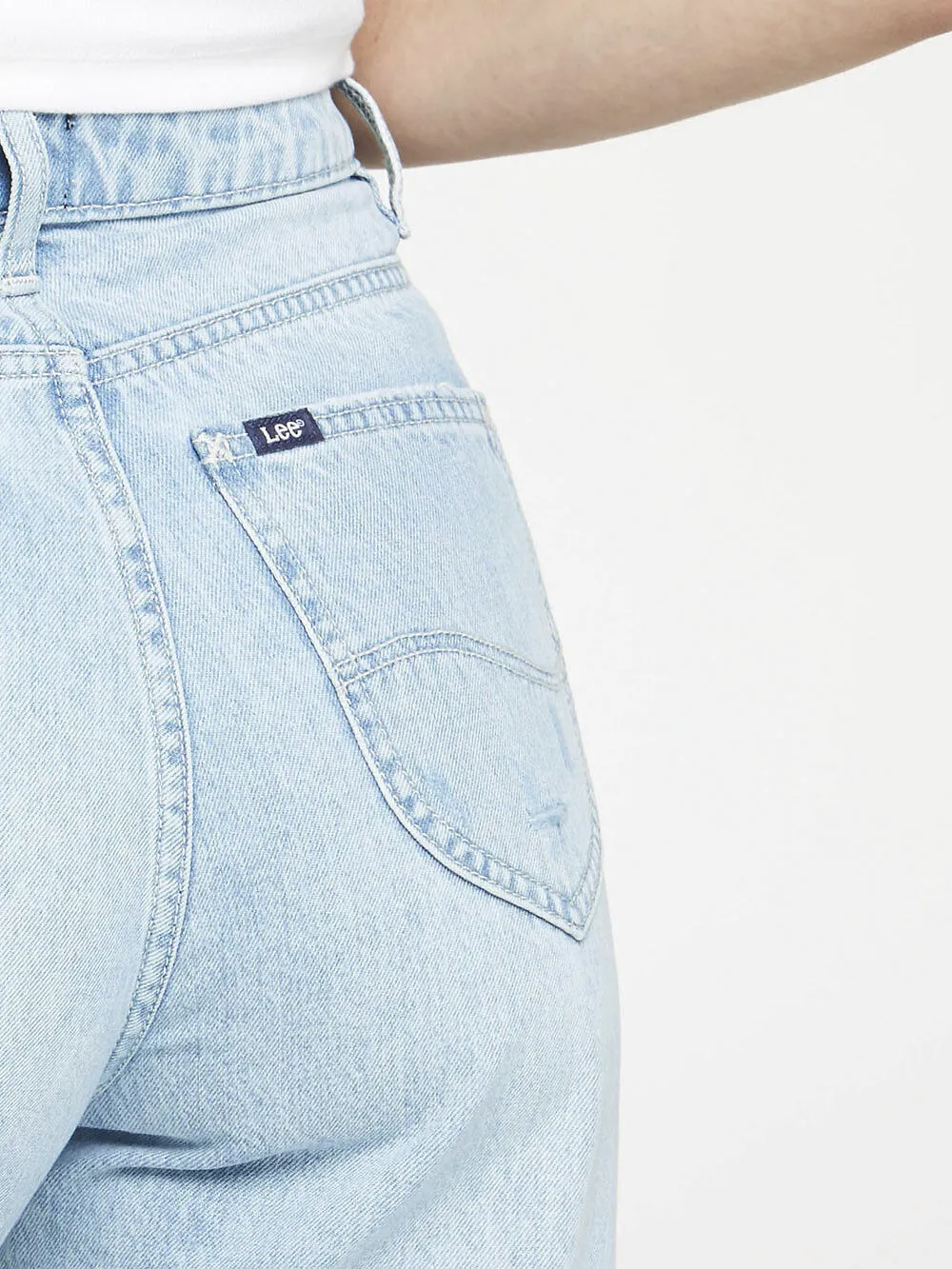 High Mom Oxy Destruct Air Denim