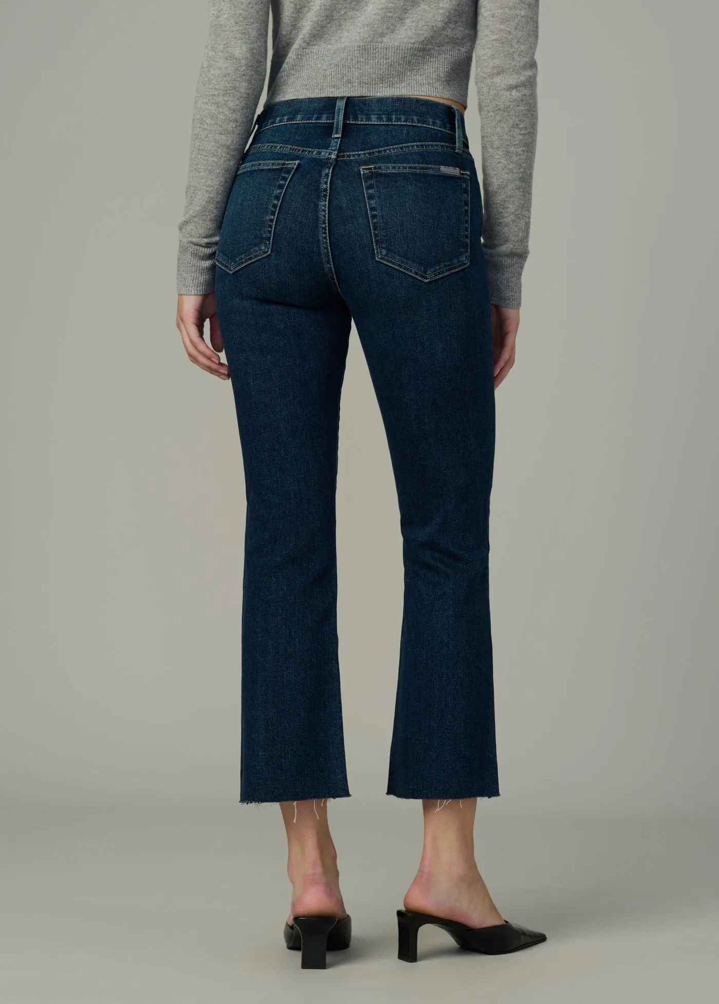 HIGH RISE CROP BOOTCUT