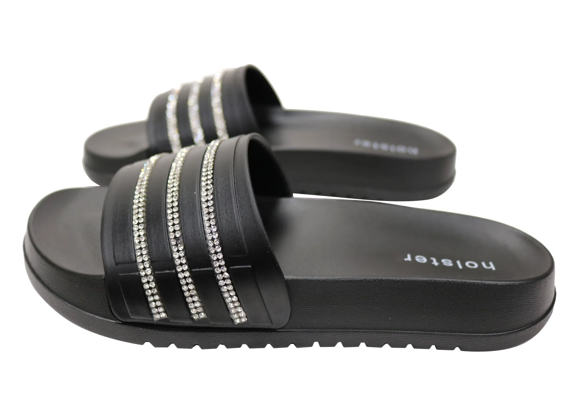 Holster Cruz Womens Comfortable Slides Sandals