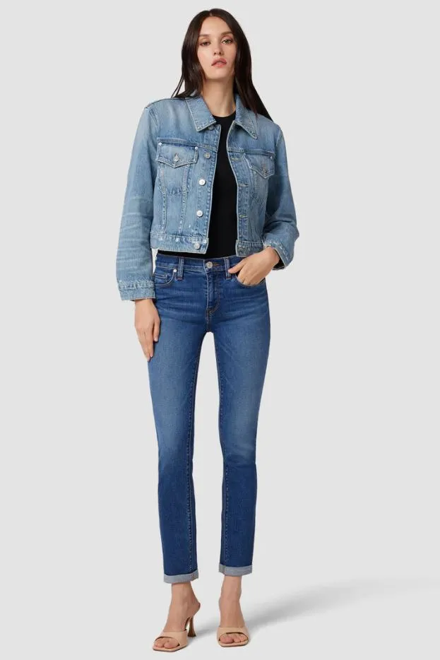 Hudson - Nico Mid-Rise Straight Ankle Jean