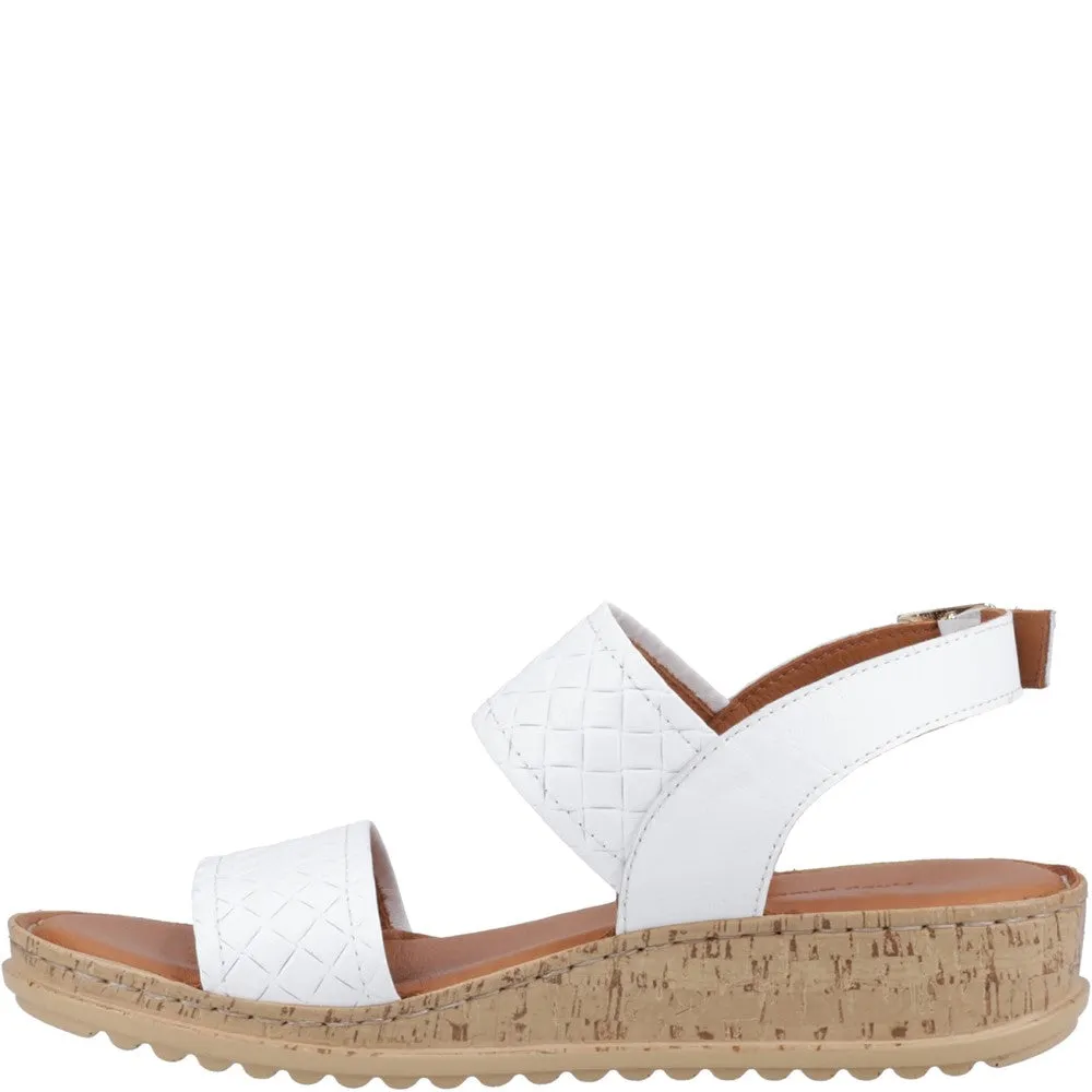 Hush Puppies Ebony Woven Sandal