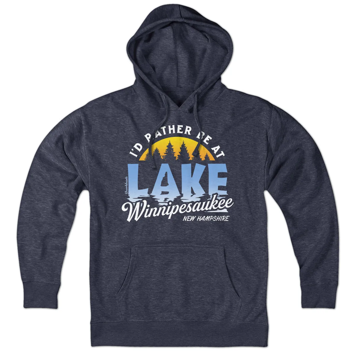 I'd Rather Be At Lake Winnipesaukee Hoodie