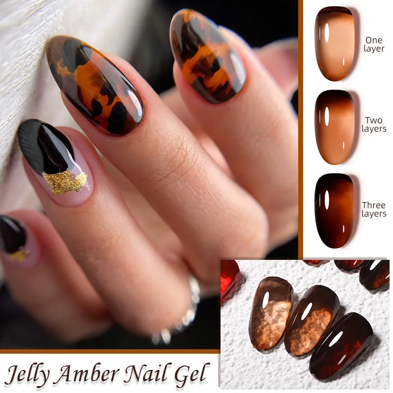 Jelly Amber Gel Polish 7ml (6 colour options)
