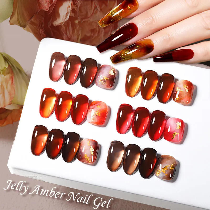 Jelly Amber Gel Polish 7ml (6 colour options)
