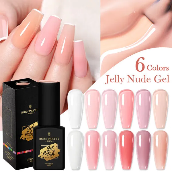 Jelly Nude Gel Polish (15ml)