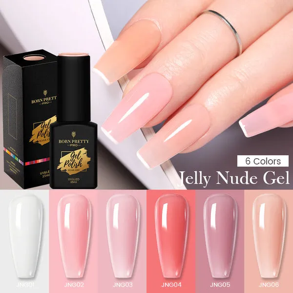 Jelly Nude Gel Polish (15ml)