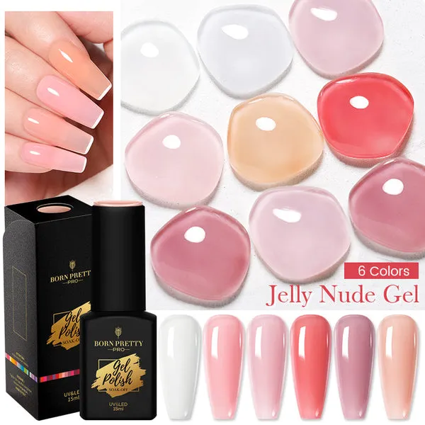Jelly Nude Gel Polish (15ml)
