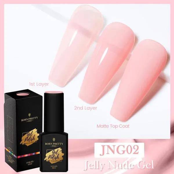 Jelly Nude Gel Polish (15ml)