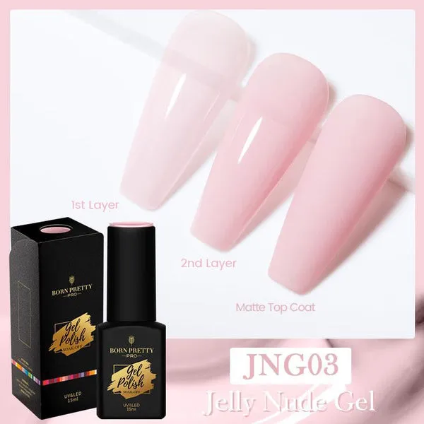 Jelly Nude Gel Polish (15ml)