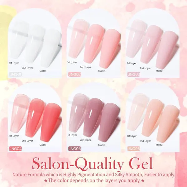 Jelly Nude Gel Polish (15ml)