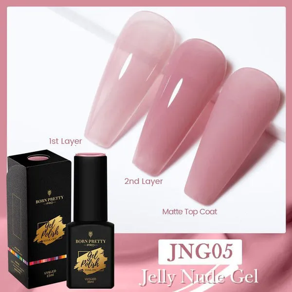 Jelly Nude Gel Polish (15ml)