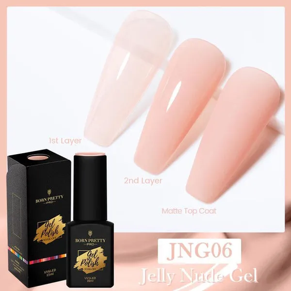 Jelly Nude Gel Polish (15ml)