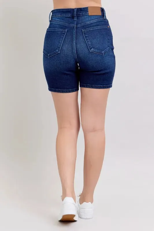 Judy Blue Sunkissed Horizon V-Front Bermuda Shorts