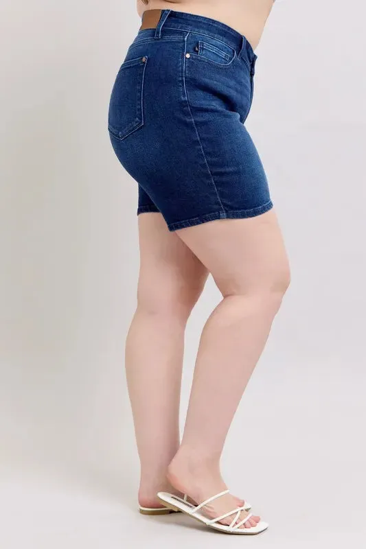 Judy Blue Sunkissed Horizon V-Front Bermuda Shorts