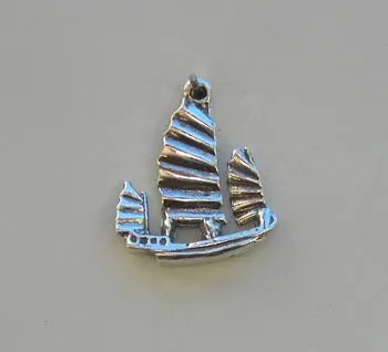 Junk boat Charm