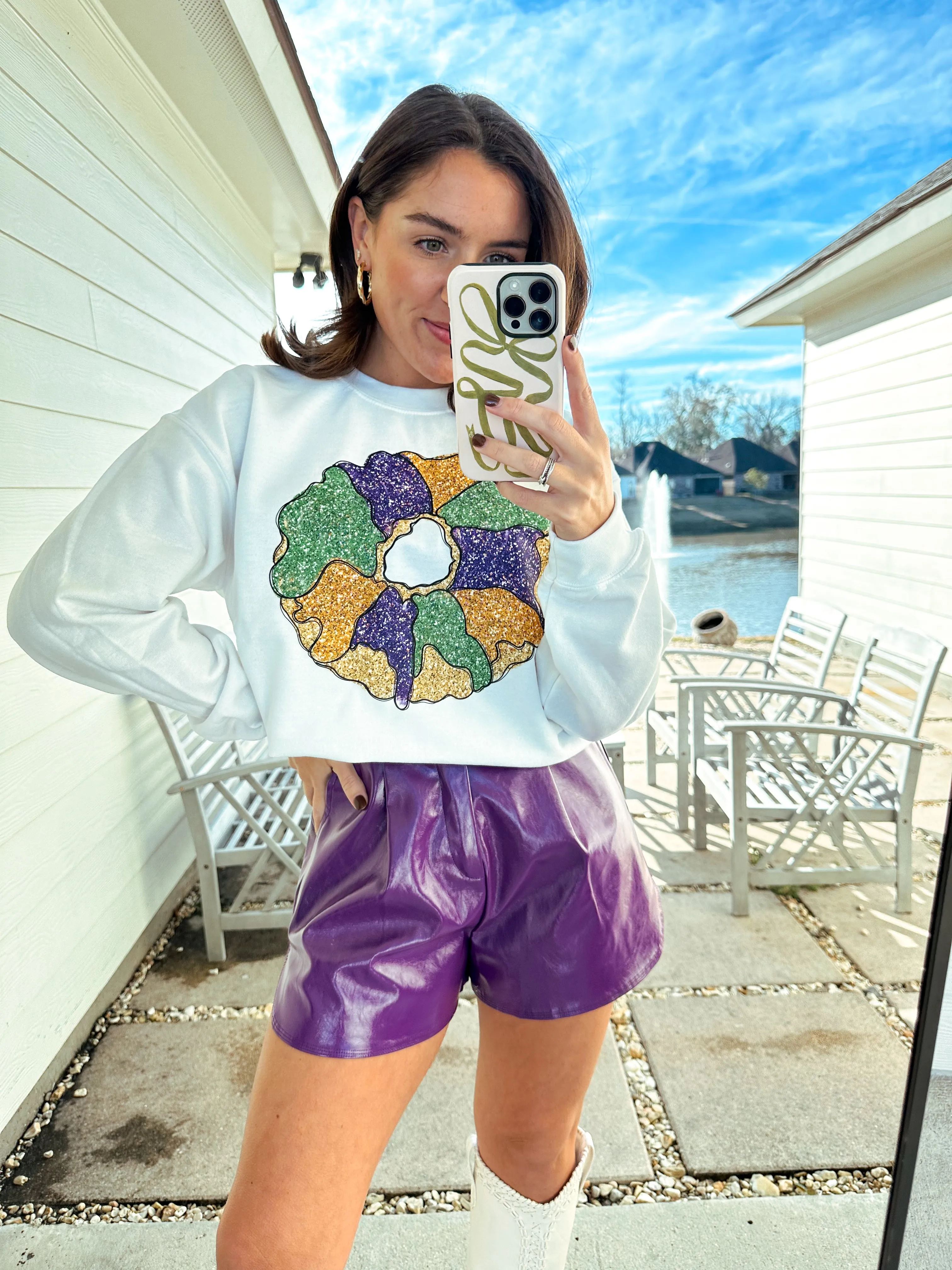 King Cake Sweatshirt