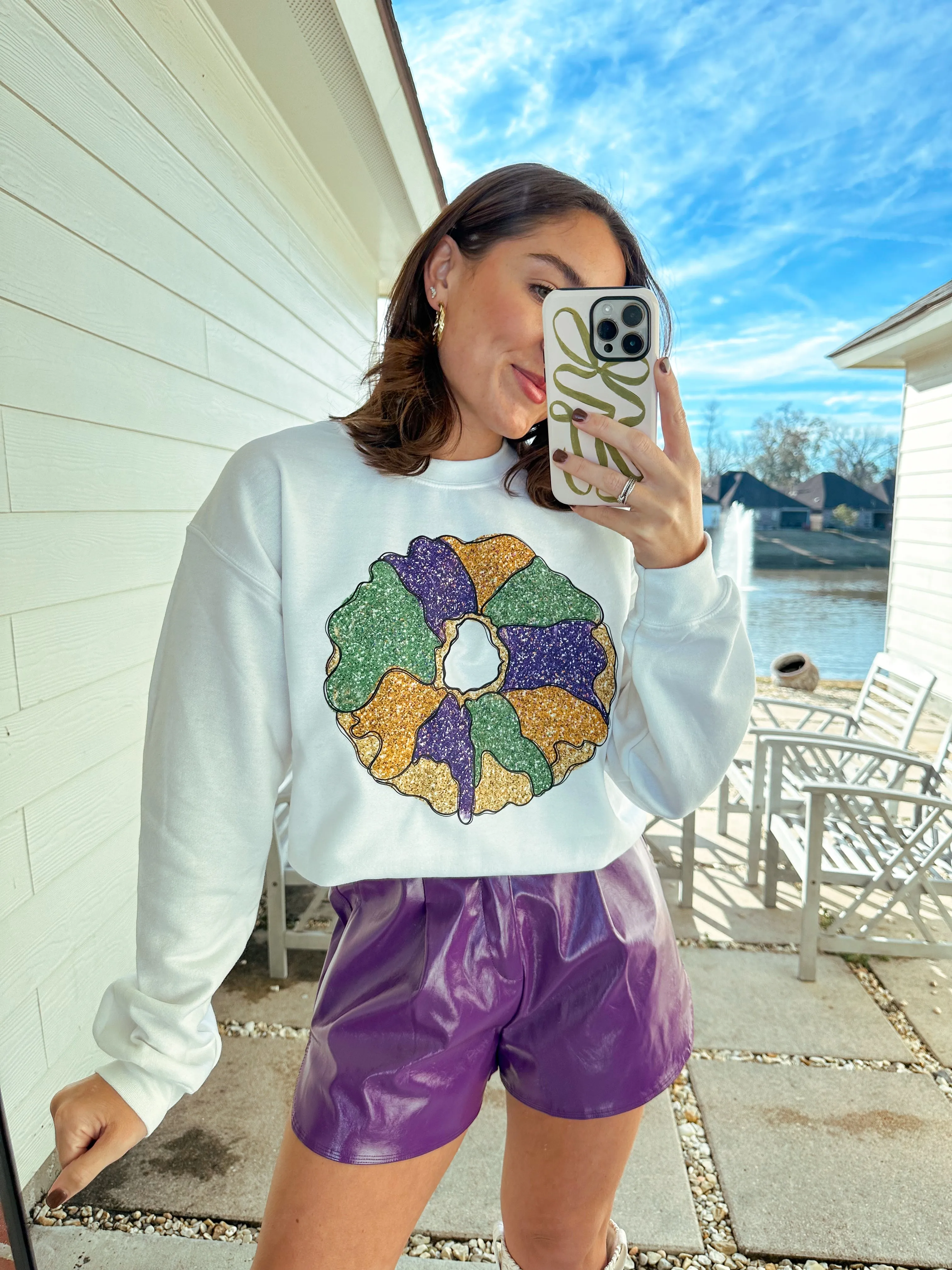 King Cake Sweatshirt