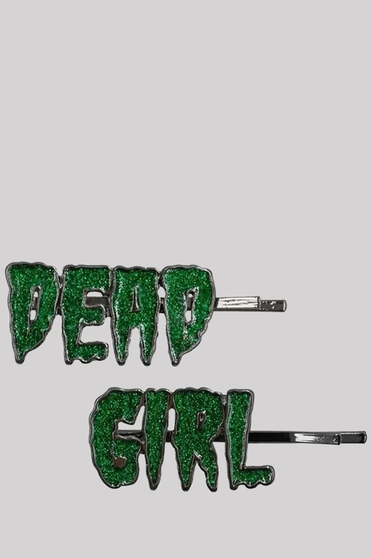 Kreepsville 666 Dead Girl Text Hair Slides