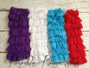 Lace and Ruffles Legwarmers