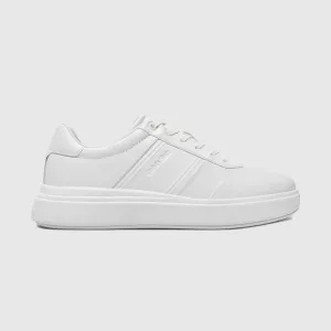 Lace Up Sneaker  - White